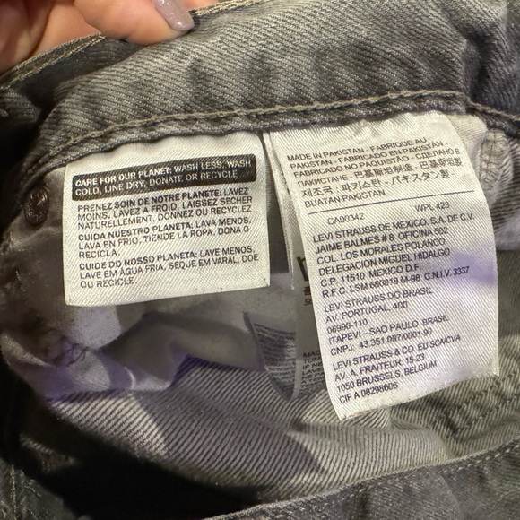 Men’s Levi’s 569 grey 36W x 30L see description - Picture 11 of 15